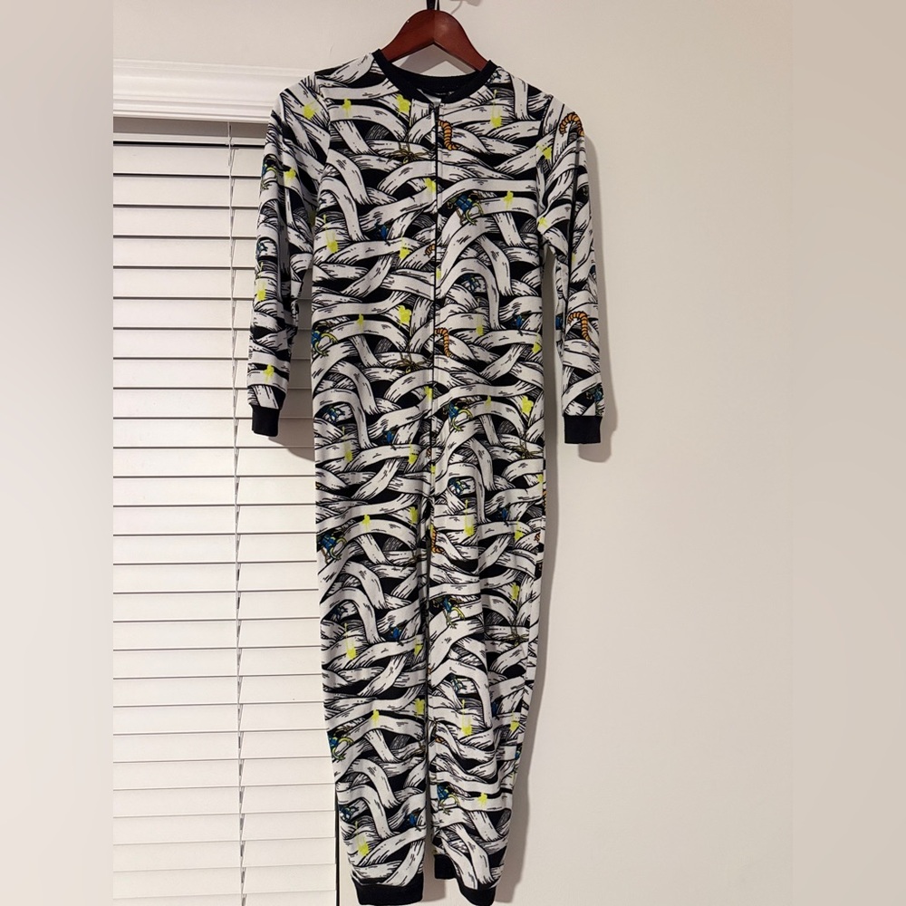 Joe Boxer Mummy with Worms Kids Footie Pajama